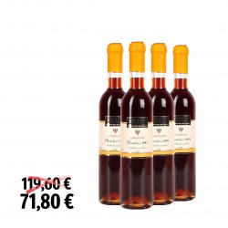 4 x Seewinkelweingut Klein Bouvier 1991 *Demi* (Aktion)