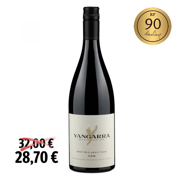 Yangarra Grenache-Syrah-Mourvedre GSM 2015 (Aktion)