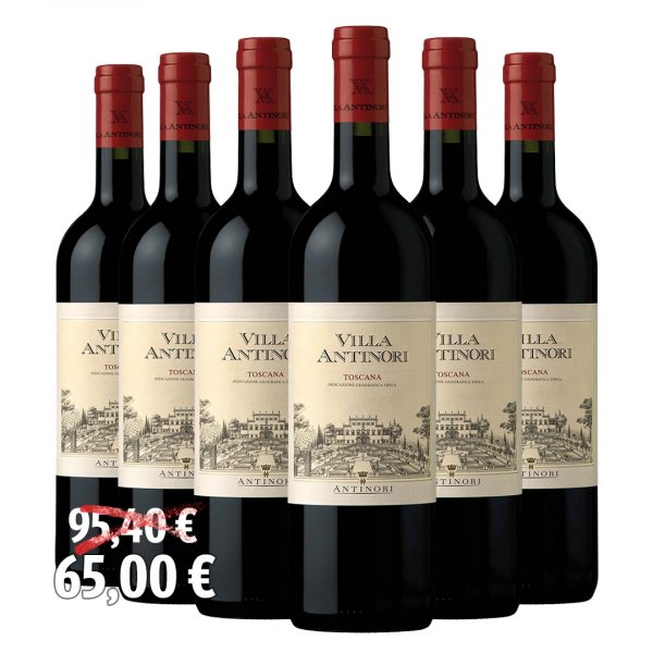 6 x Villa Antinori Rosso Toscana IGT 2023 (Aktion)