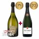 1 x Dom Perignon Brut 2013 + 1 x Taittinger Brut Reserve (Aktion)