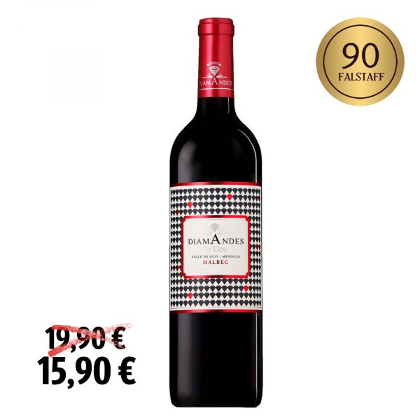 Bodega Diamandes Valle De Uco Mendoza Malbec 2013 (Aktion)