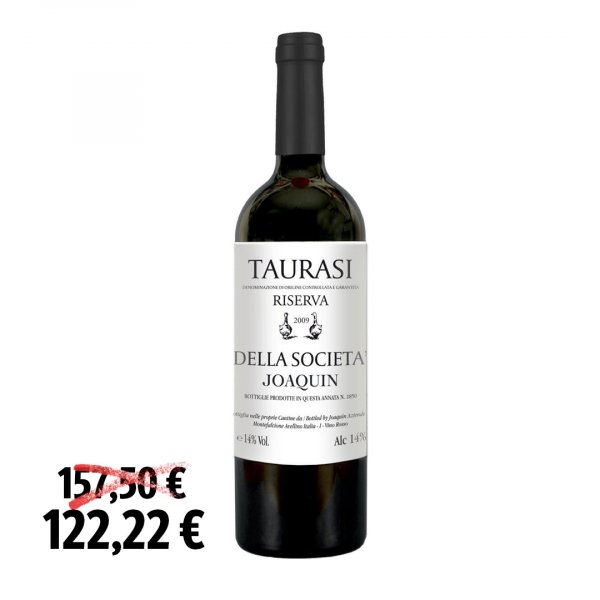 Joaquin Della Societa Riserva Taurasi DOCG 2009 (Aktion)
