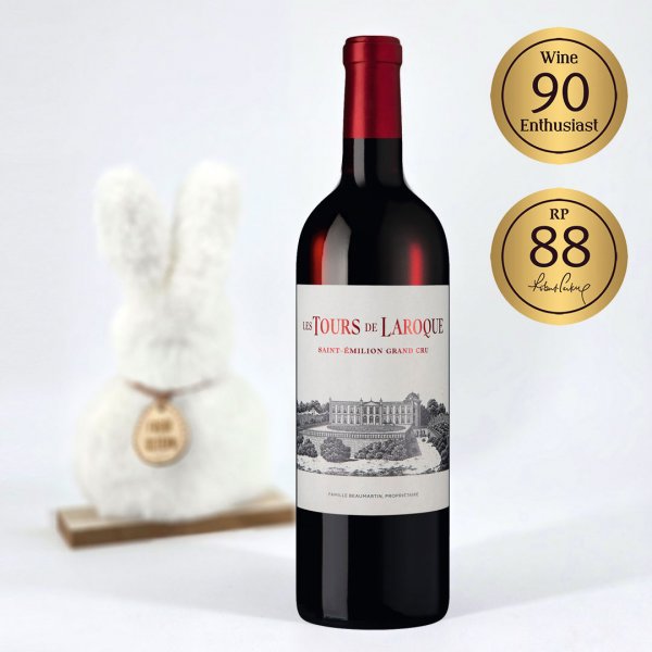 Chateau Laroque Les Tours de Laroque 2018 (Ostern)