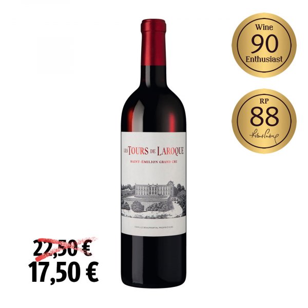 Chateau Laroque Les Tours de Laroque 2018 (Aktion)