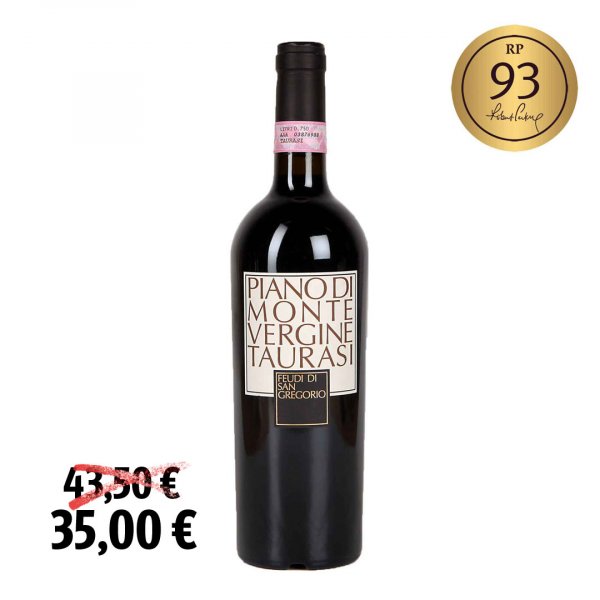 Feudi di San Gregorio Piano di Montevergine Taurasi Riserva DOCG 2011 (Aktion)