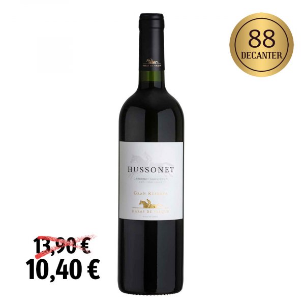 Haras De Pirque Hussonet Cabernet Sauvignon Gran Reserva 2014 (Aktion)