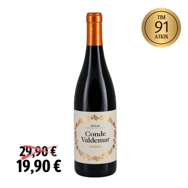 Bodegas Valdemar Conde de Valdemar Reserva 2011 (Aktion)